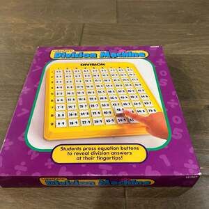 Lakeshore Self-Teaching Division Machine Educational Toy